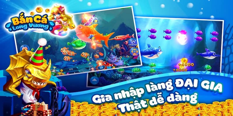 Những tính năng độc đáo trong game bắn cá long thần